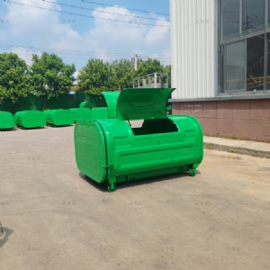 純色壓膜車載勾臂箱